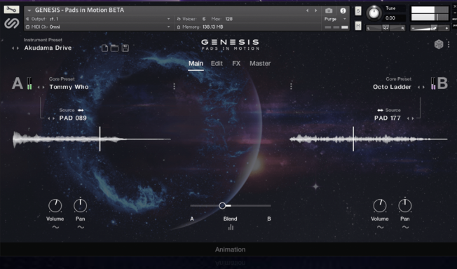 Sample Logic GENESIS Pads in Motion